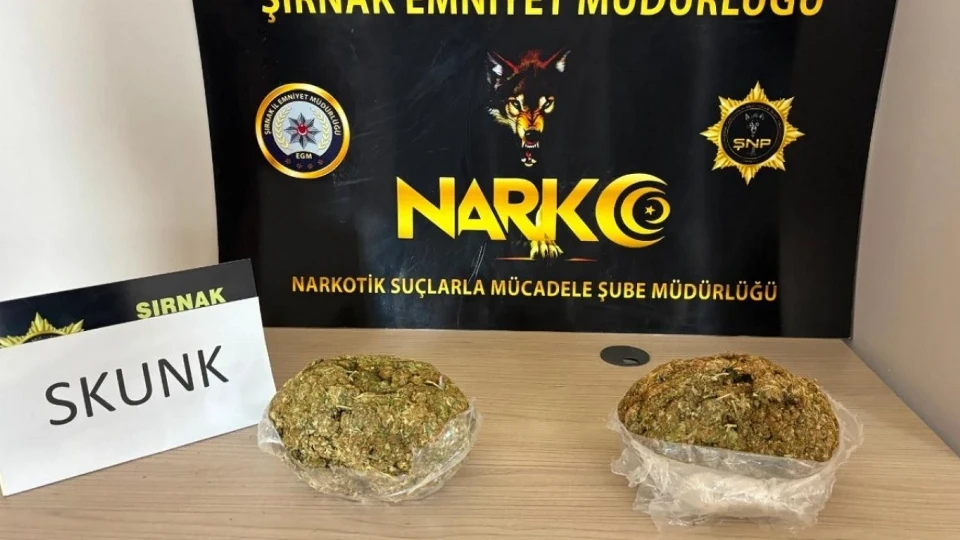 Şırnak'ta Narkotik Maddesi Ele Geçirildi