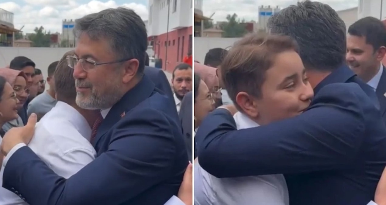 Bakan Yumaklı, Fenerbahçeli Çocukla Sıcak Bir Sohbet Gerçekleştirdi